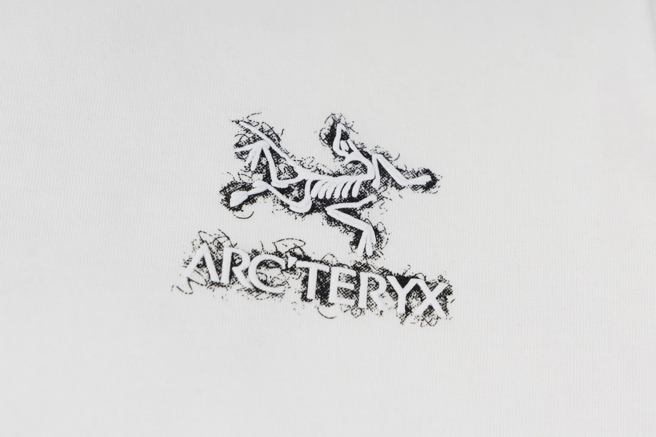 Ayc Teryx（ F 2） 2025FW T LOGO Premium 32s Same Style ：Black White Size：XS S M L